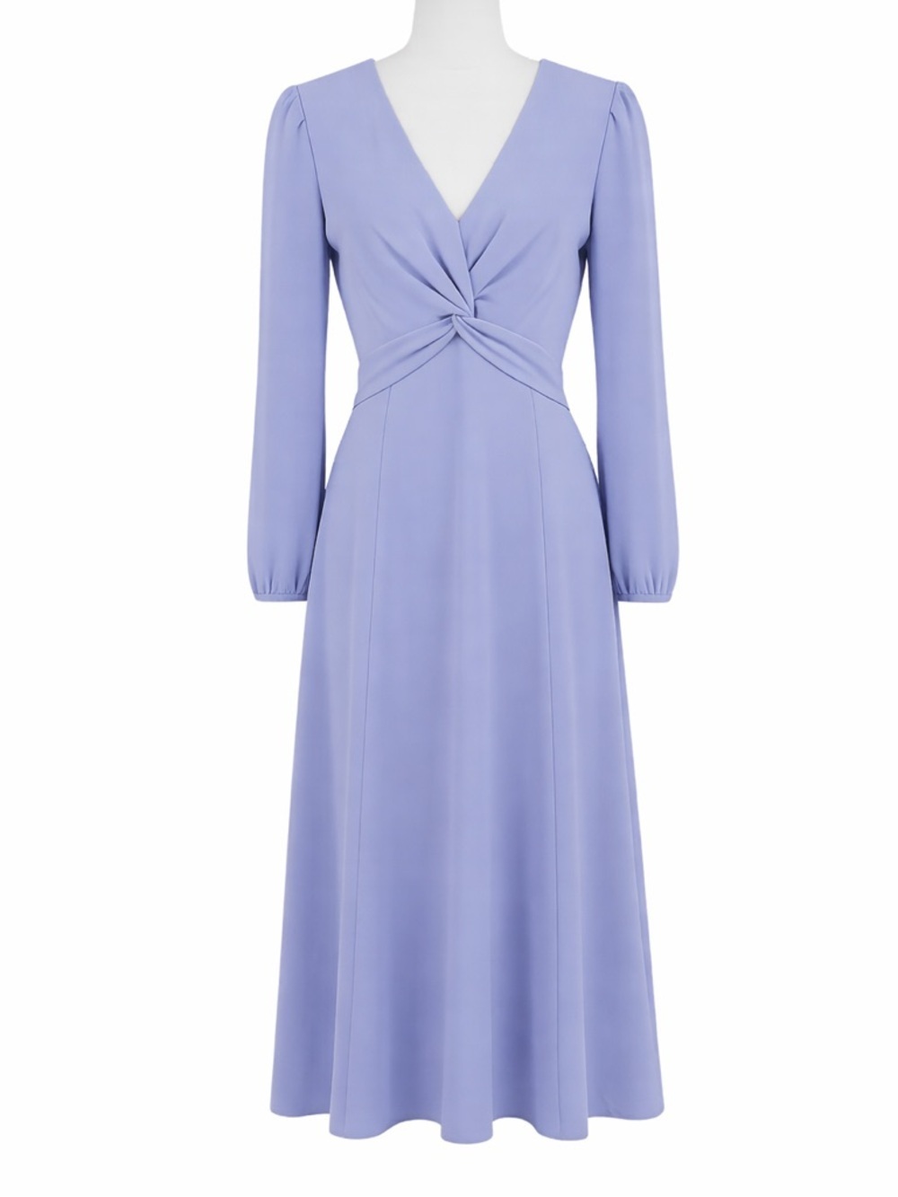 Maggy London Light Blue Long Sleeve Dress size 10 - Picture 1 of 8
